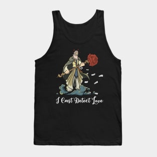 Roleplaying RPG Valentines Day TableTop Wizard Partner Gift Tank Top